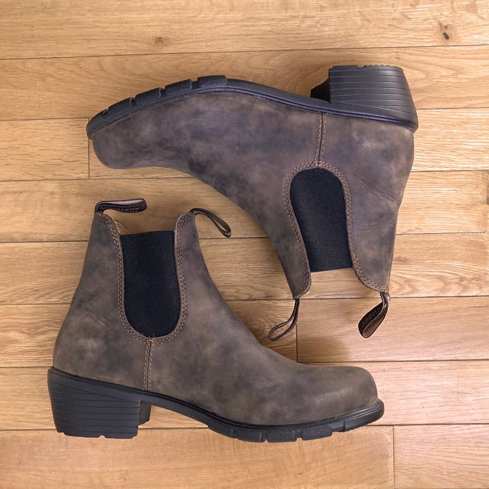 Blundstone Heeled Boots Brown